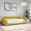 Lova Sofa, geltonos spalvos, 100x200cm, aksomas