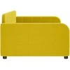 Lova Sofa, geltonos spalvos, 100x200cm, aksomas