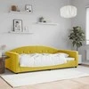 Lova Sofa, geltonos spalvos, 100x200cm, aksomas