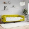 Lova Sofa, geltonos spalvos, 100x200cm, aksomas