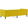 Lova Sofa, geltonos spalvos, 90x200cm, aksomas
