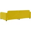 Lova Sofa, geltonos spalvos, 90x200cm, aksomas