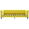 Lova Sofa, geltonos spalvos, 90x200cm, aksomas