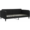 Lova Sofa, juodos spalvos, 100x200cm, audinys