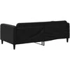 Lova Sofa, juodos spalvos, 100x200cm, audinys