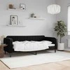 Lova Sofa, juodos spalvos, 80x200cm, aksomas