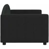 Lova Sofa, juodos spalvos, 80x200cm, audinys