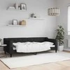 Lova Sofa, juodos spalvos, 80x200cm, audinys