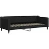 Lova Sofa, juodos spalvos, 80x200cm, audinys