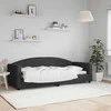 Lova Sofa, juodos spalvos, 80x200cm, audinys