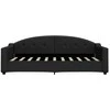 Lova Sofa, juodos spalvos, 90x190cm, audinys