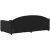 Lova Sofa, juodos spalvos, 90x190cm, audinys