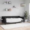 Lova Sofa, juodos spalvos, 90x190cm, audinys