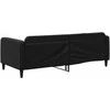 Lova Sofa, juodos spalvos, 90x190cm, audinys