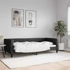 Lova Sofa, juodos spalvos, 90x200cm, audinys