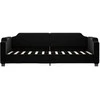 Lova Sofa, juodos spalvos, 90x200cm, audinys