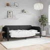 Lova Sofa, juodos spalvos, 90x200cm, audinys