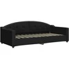 Lova Sofa, juodos spalvos, 90x200cm, audinys