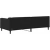 Lova Sofa, juodos spalvos, 90x200cm, audinys
