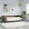 Lova Sofa, kapučino spalvos, 100x200 cm, dirbtinė oda