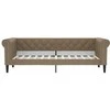 Lova Sofa, kapučino spalvos, 100x200 cm, dirbtinė oda