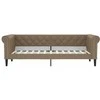 Lova Sofa, kapučino spalvos, 80x200cm, dirbtinė oda
