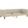 Lova Sofa, kreminės spalvos, 80x200cm, audinys