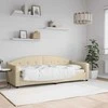 Lova Sofa, kreminės spalvos, 80x200cm, audinys