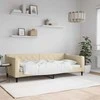 Lova Sofa, kreminės spalvos, 90x200cm, audinys