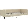 Lova Sofa, kreminės spalvos, 90x200cm, audinys