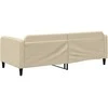 Lova Sofa, kreminės spalvos, 90x200cm, audinys