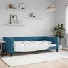 Lova Sofa, mėlynos spalvos, 100x200cm, aksomas
