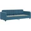 Lova Sofa, mėlynos spalvos, 80x200cm, aksomas