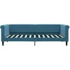 Lova Sofa, mėlynos spalvos, 90x200cm, aksomas
