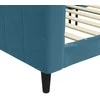 Lova Sofa, mėlynos spalvos, 90x200cm, aksomas