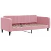 Lova Sofa, rožinės spalvos, 100x200cm, aksomas