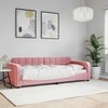 Lova Sofa, rožinės spalvos, 80x200cm, aksomas
