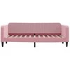 Lova Sofa, rožinės spalvos, 80x200cm, aksomas