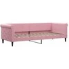 Lova Sofa, rožinės spalvos, 80x200cm, aksomas