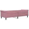 Lova Sofa, rožinės spalvos, 80x200cm, aksomas