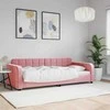 Lova Sofa, rožinės spalvos, 90x200cm, aksomas