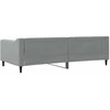Lova Sofa, šviesiai pilkos spalvos, 100x200cm, audinys