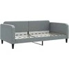 Lova Sofa, šviesiai pilkos spalvos, 100x200cm, audinys