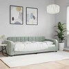 Lova Sofa, šviesiai pilkos spalvos, 80x200cm, aksomas