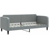 Lova Sofa, šviesiai pilkos spalvos, 80x200cm, audinys