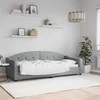 Lova Sofa, šviesiai pilkos spalvos, 80x200cm, audinys