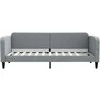 Lova Sofa, šviesiai pilkos spalvos, 80x200cm, audinys