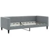 Lova Sofa, šviesiai pilkos spalvos, 90x190cm, audinys