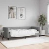 Lova Sofa, šviesiai pilkos spalvos, 90x200cm, audinys