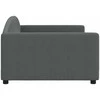 Lova Sofa, tamsiai pilkos spalvos, 100x200cm, audinys